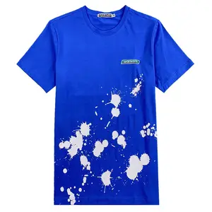 Laisse de coton vente chaude en gros de haute qualité drôle T-shirts de luxe en coton hommes T-shirts graphique