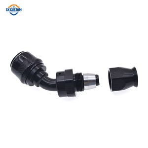 Фитинг быстроразъемный алюминиевый SK CUSTOM для шлангов AN4 AN6 AN8 AN10 AN12, фитинг для шлангов из PTFE - Product Image 4