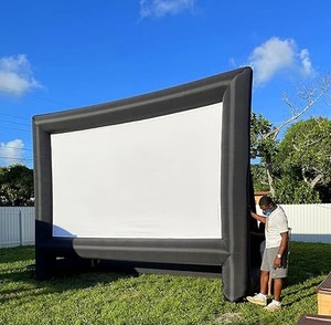 Pantalla de Proyección Inflable Impermeable de PVC de 0.4mm, 20 Pies, Marca Lingbiao, Tamaño Personalizado, para Eventos al Aire Libre, Fácil de Instalar, Gran Venta - Product Image 4