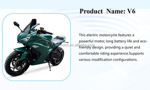 Moto électrique de course haute performance à prix usine, longue autonomie, 72V 2000W, très demandée pour adultes, performances rapides Reach S - Product Image 3