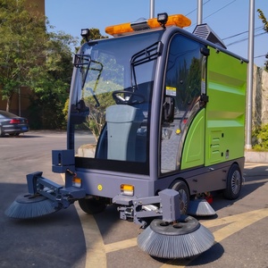 Nettoyeur <span class=keywords><strong>de</strong></span> rue électrique sans fil à grande capacité avec réservoir d'eau magnétique, balayeuse <span class=keywords><strong>de</strong></span> sol pour rue et route - Product Image 4