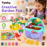 Ensemble de jeu Magic Garden en plastique sur le thème du jardin, pour jouer à l'intérieur et à l'extérieur, pour les enfants de 14 ans et plus