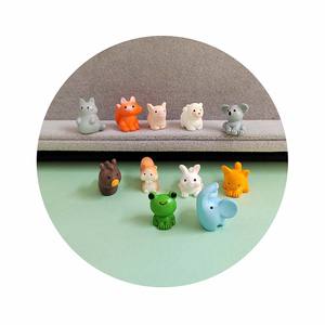 Adornos de resina de animales bonitos, gato, pato, oveja, ardilla, Rana, Tortuga, hechas a mano figuritas de animales, artesanías de resina realistas - Product Image 6