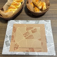 Feuilles de papier sulfurisé imprimées écologiques anti-frisottis pour le rôtissage de viande au barbecue