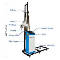 TH-UP600 MAX Printer Dinding Vertikal UV 3D Kecepatan Tinggi Mesin Pencetak Mural Dinding yang Ramah Pengguna untuk Dinding Plester dan Bata