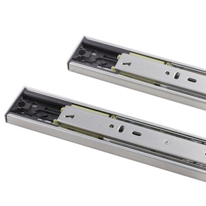 Quincaillerie pour tiroir <span class=keywords><strong>en</strong></span> plaqué zinc, 45mm, Extension complète pour meubles, accessoires de cuisine, 1 pièce - Product Image 6