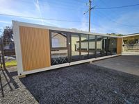 Casa Prefabricada de Lujo, Cabaña, Casa Contenedor de Lujo para Hotel, Oficina, Baño, en Venta