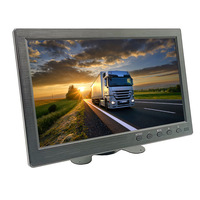 Layar Komputer Monitor 10.1 inci HD + VGA, Layar Komputer Kecil untuk Mobil, AV, Laris Terjual