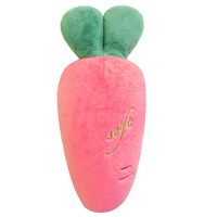 Coussin de corps en peluche douce en forme de carotte, grand format, pour le sommeil, jouet en peluche rectangulaire, coussin moelleux pour enfants, décoration de lit et de maison, vente en gros