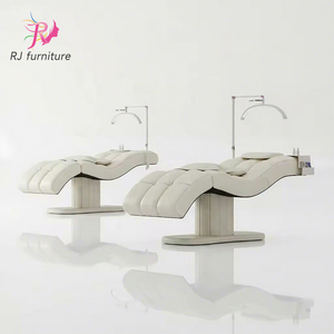 Camas de masaje facial curvas eléctricas inteligentes RONGJIA, camas de belleza para extensiones de pestañas, muebles para salón de belleza - Product Image 4