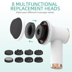 Pistolet de <span class=keywords><strong>massage</strong></span> sans fil rechargeable, mini masseur portatif pour la relaxation musculaire, appareil de <span class=keywords><strong>massage</strong></span> des graisses, appareil de beauté corporelle électrique - Product Image 3