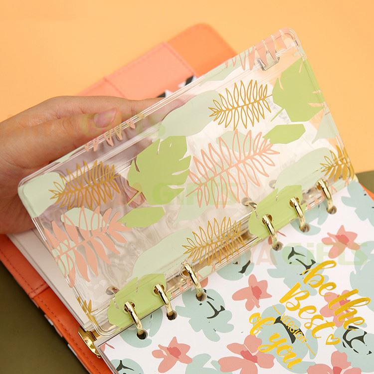 Карманный органайзер с наклейками для ежедневника, журнала, работы, карточек, Матовый Прозрачный матовый чехол для хранения