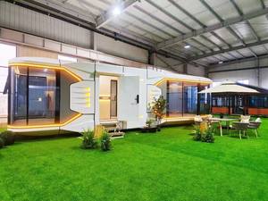 Maison <span class=keywords><strong>modulaire</strong></span> préfabriquée chinoise, module spatial, capsule, pod, TinyHouse pour hôtel et hôpital, acier - Product Image 2
