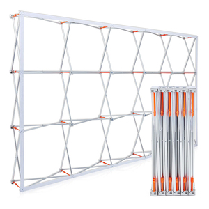 Hot Bán Tùy Chỉnh Thiết Kế Vải Triển Lãm Hiển Thị Quảng Cáo Triển Lãm Thương Mại Hiển Thị Tường Khung Khuyến Mại Biểu Ngữ Đứng Bất kỳ Kích Thước Giá Rẻ - Product Image 1