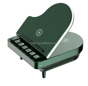 Đàn Piano Hình 10W Loa Với 15W <span class=keywords><strong>3in1</strong></span> Sạc Không Dây Và Đèn Ban Đêm - Product Image 1