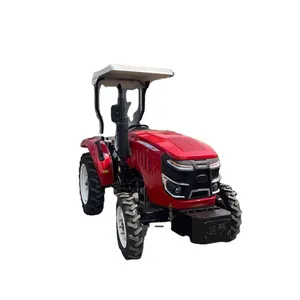 Tracteur tracteur 4x4 hp, 30, 40, 50, 60hp, équipement agricole avec chargeur à pointe avant et prix offerts, meilleure vente