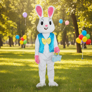 Costume de mascotte de lapin de Pâques pour adultes, idéal pour les défilés de vacances, Halloween, les fêtes de carnaval, les spectacles <span class=keywords><strong>et</strong></span> les défilés. - Product Image 1