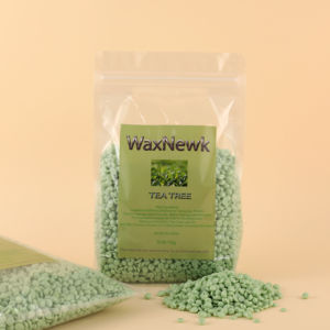 WaxNewK 1000g 1kg Cera <span class=keywords><strong>Depilatoria</strong></span> Solida Naturale all'Olio di Tea Tree per Rimozione Peli Corpo per Donne e Uomini - Product Image 3
