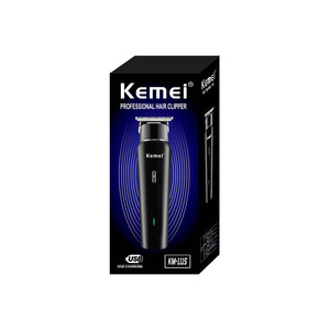 Tondeuse à cheveux Kemei 1200 mAh, alimentée par batterie, longueur réglable, écran LED, pour salon et usage domestique - Product Image 3