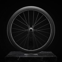 Jantes BMX en carbone 20 pouces 24H pour vélo Freestyle, légères, 406 mm, tubulaires, frein à disque, roue de course avec ruban de jante offert
