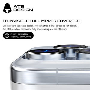 Film de protection en verre trempé anti-reflet en gros pour objectif d'appareil photo de téléphone portable <span class=keywords><strong>Samsung</strong></span> S25 Ultra et iPhone 17 Air - Product Image 3