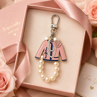 Pendentif Rose Jack & Jill en Perles Personnalisées pour Bijoux, Accessoire de Mode Grec JJ 1938 pour Porte-clés et Fabrication de Sacs DIY