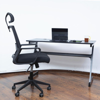 Prix de gros usine Foshan chaise de bureau ergonomique à dossier haut pivotant en maille pour direction
