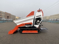 Hydraulischer Raupendumper 500kg Ladekapazität LXYS-05 Selbstladender Kleiner Dumper Mini-Raupendumper zum Günstigen Preis