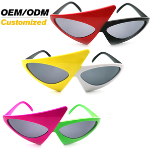 2026 nouveautés populaire rouge vert couleur Joker fête lunettes de soleil hommes en plastique pas cher prix <span class=keywords><strong>Roy</strong></span> Purdy fête lunettes de soleil en gros - Product Image 4