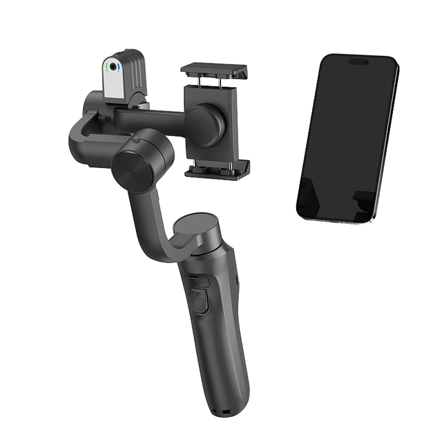 Factory Supply F10 Pro Max Foldable Handheld Gimbal Stabilizer for Mobile Phones with Ai Facial Tracking and Anti-Shake Function