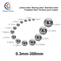 AISI52100 GCr15 Billes de roulements à billes en acier chromé à vendre 10mm 12.7mm 20mm 25mm 30mm