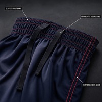 Shorts MMA personnalisés pour hommes, shorts de combat à séchage rapide, extensibles dans 4 directions, en polyester, pour le kickboxing, le Muay Thai, la boxe, les entraînements, avec logo OEM