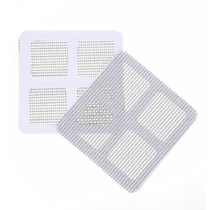 Filtro de desagüe cuadrado de plástico de fácil instalación para baño - Product Image 2