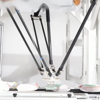Lengan Robot Delta Pengambil dan Penempatan Material Spider Hand Berkecepatan Tinggi dan Akurat