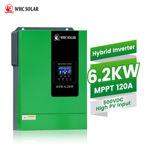 WHC <span class=keywords><strong>SOLAR</strong></span> Prix de gros pour convertisseur solaire 6.2kw 6kw Onduleur solaire hybride Entreprises de production d'énergie solaire près de chez moi - Product Image 1