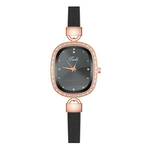 Reloj de Mujer Ms <span class=keywords><strong>TADI</strong></span> Ecológico con Movimiento de Cuarzo, Estilo Antiguo, con Incrustaciones de Diamantes, Estilo INS, Correa Ovalada Delgada de Acrílico - Product Image 5