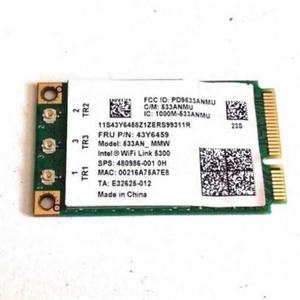 Pour lien WiFi sans fil 5100 512AN _ MMW Mini carte PCI-E 300Mbps 802.11a/g/n 512AN _ MMW 480985-001 DV4 DV5 6930p <span class=keywords><strong>8530p</strong></span> - Product Image 1