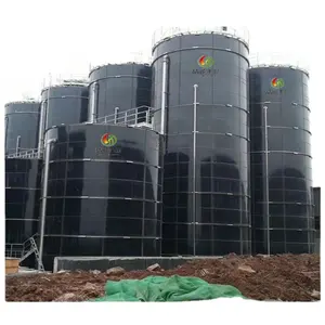 Bolsa de biogás de tanque digestor de metano de PVC de tamaño pequeño