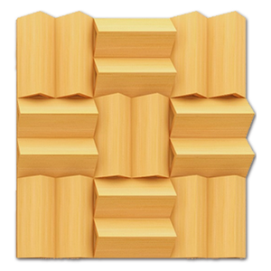 Diffuseur acoustique Boma, absorption du son, panneau en bois massif, studio d'enregistrement, salle de concert, <span class=keywords><strong>opéra</strong></span>, panneau d'insonorisation acoustique - Product Image 2