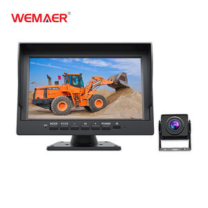 Wemaer OEM Cámara de Marcha Atrás Multifuncional para Autobús/Camión, Entrada AV, Asistente de Reversa, Monitor de Coche Motorizado Abatible de 7 Pulgadas AHD - Product Image 2