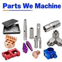 Pièces usinées CNC sur mesure, services de fraisage et de tournage de précision 5 axes pour pièces en aluminium et en acier inoxydable usinées CNC