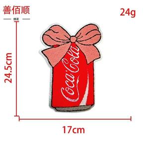 Hot Bán Dễ Thương Sắt Trên Ủng Hộ Những Người Yêu Thích Món Quà Trang Trí Màu Hồng Màu Đỏ Valentine Ngày Vải Sequins Thêu Hoa Phong Bì Mũ - Product Image 4