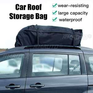 Sac de voyage pour bagages 135x79x43cm, sac de toit de voiture, porte-bagages de toit, barre transversale latérale, pochette de voyage étanche - Product Image 6