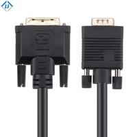 3M DVI D para Cable VGA DVI-I de enlace Dual 24 + 1 macho a VGA macho adaptador de Cable de vídeo 1080P Full HD