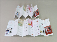 Vente en gros de livret personnalisé OEM, impression promotionnelle imprimée A3 A4 A5, affiches d'affaires