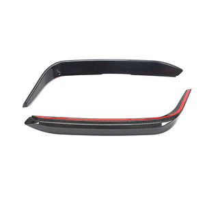 Canard anteriori in fibra di carbonio pura per paraurti <span class=keywords><strong>Alfa</strong></span> <span class=keywords><strong>Romeo</strong></span> Giulia Sport Sedan 4 porte 2016-2020 - Product Image 3