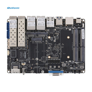 MB4C911 C3758 denverton Processor 5 I226-V 2.5กิกะบิตแลนมินิพีซีมาเธอร์บอร์ดที่มี4 10G SFP + 5 I226-V 2.5กิกะบิต LAN Mi - Product Image 1