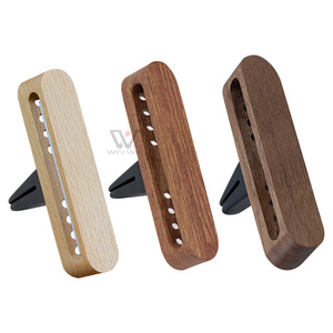 Nouveau diffuseur d'aromathérapie de <span class=keywords><strong>voiture</strong></span> avec clip pendentif en bois sortie d'air diffuseur d'arôme boîte décorative en bois accessoires intérieurs - Product Image 1