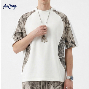 Camiseta de Manga Corta para Hombre, 240G, Camuflaje, de Secado Rápido, Transpirable, Estilo Urbano, Personalizable, Ropa Deportiva Informal - Product Image 1