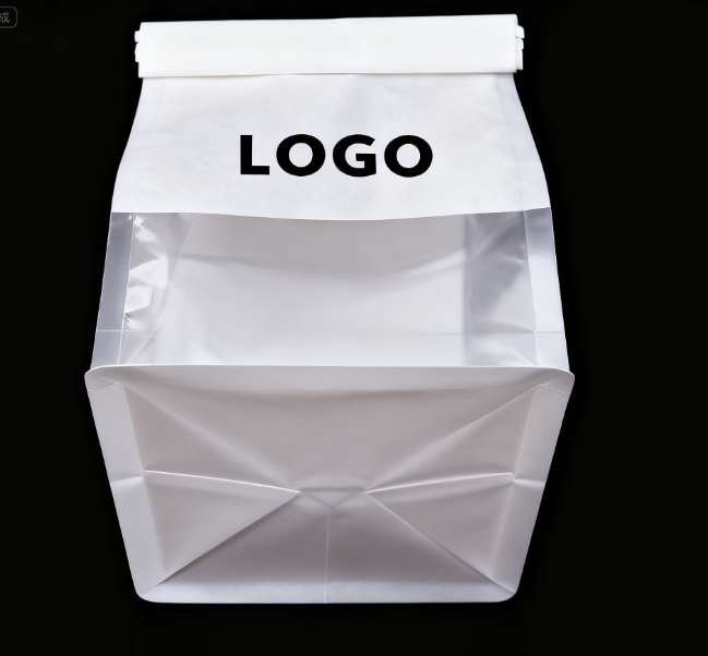 plastic bags for bread with logo